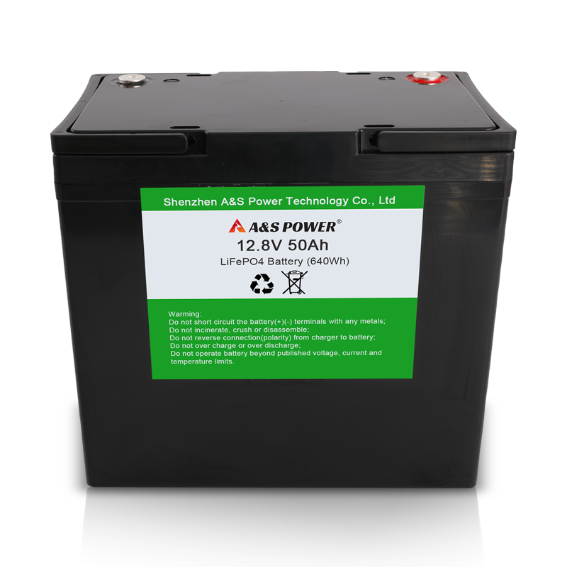 AS32700 12.8V 50Ah 4S9P Lifepo4 Rechargeable Battery Pack