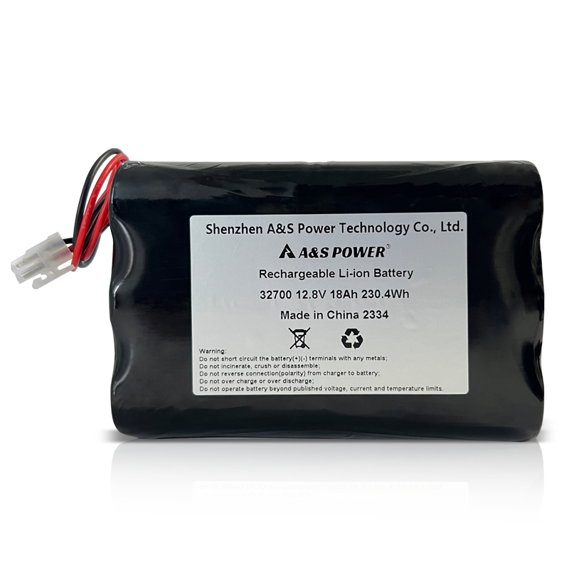 AS32700 12.8v 18Ah Lifepo4 Rechargeable Battery Pack