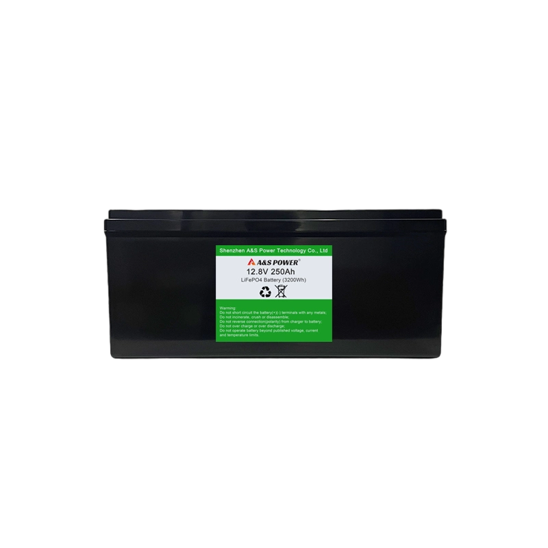 AS Power 12.8v 250Ah Lifepo4 Rechargeable Battery Pack