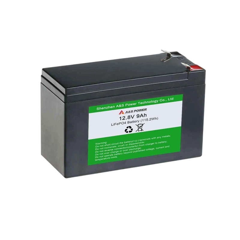 AS26650 12.8v 9Ah 4S3P Lifepo4 Rechargeable Battery Pack