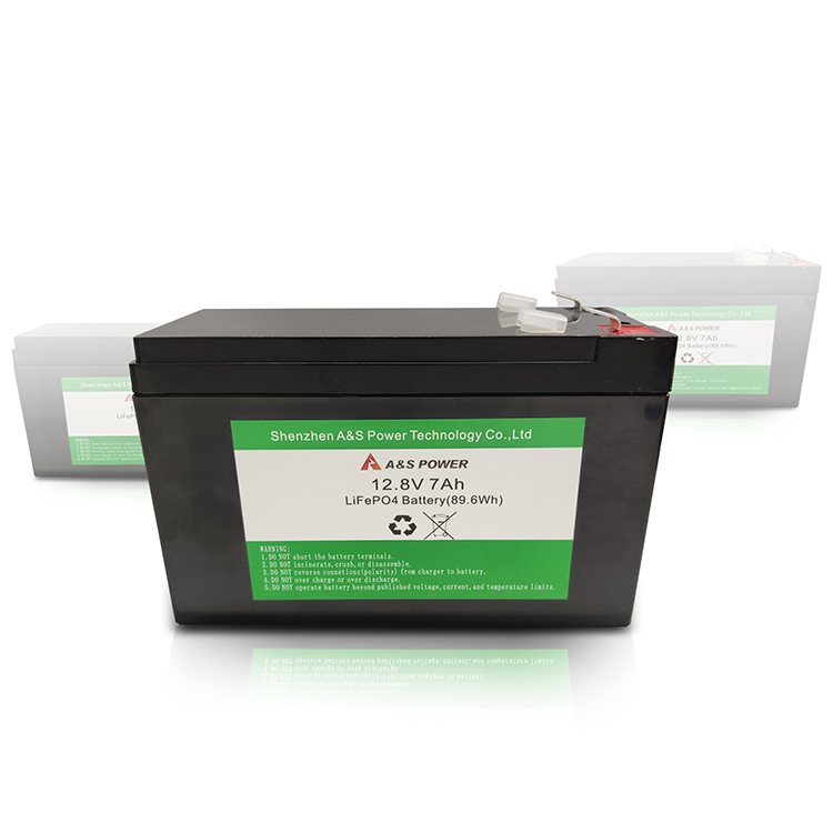 AS26650 12.8v 7Ah 4S2P Lifepo4 Rechargeable Battery Pack