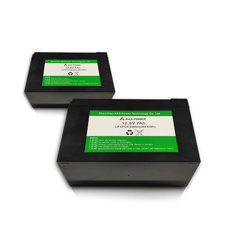 AS26650 12.8v 7Ah 4S2P Lifepo4 Rechargeable Battery Pack