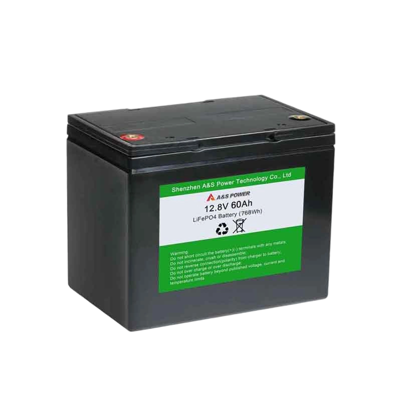 AS32700 12.8v 60Ah 4S10P Lifepo4 Rechargeable Battery Pack