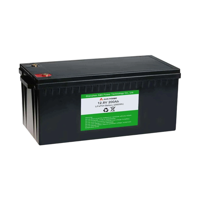 AS32700 12.8v 200Ah 4S34P Lifepo4 Rechargeable Battery Pack
