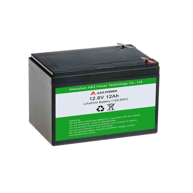 AS32700 12.8v 12Ah 4S2P Lifepo4 Rechargeable Battery Pack