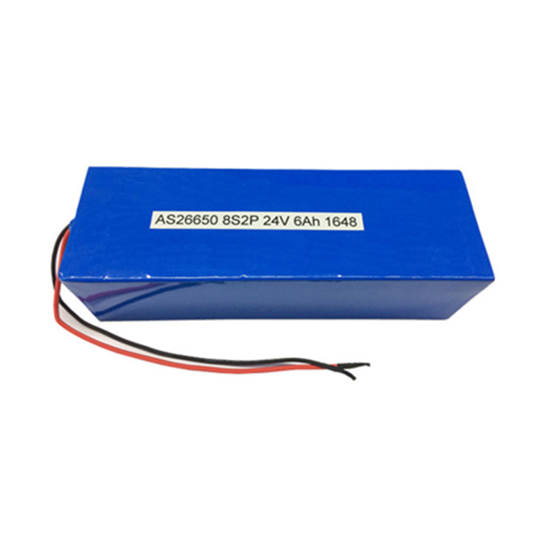 AS26650 24v 6Ah Lifepo4 Rechargeable Battery Pack