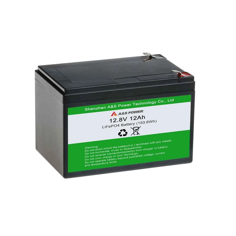AS32700 12.8v 12Ah 4S2P Lifepo4 Rechargeable Battery Pack