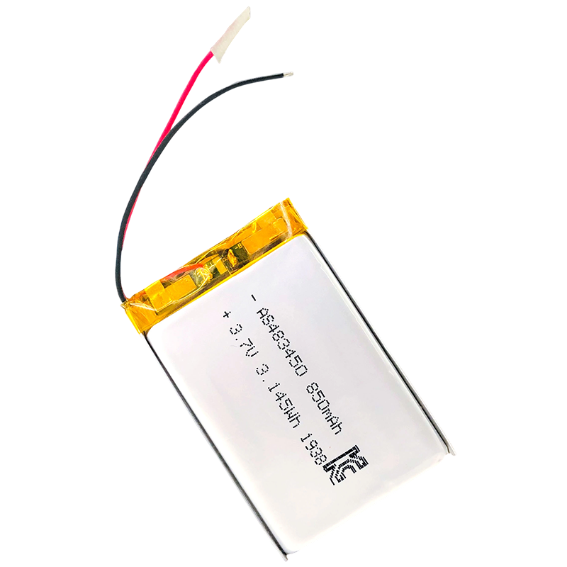 AS483450 3.7V 850mAh Lithium Polymer Battery 500 Deep Cycles