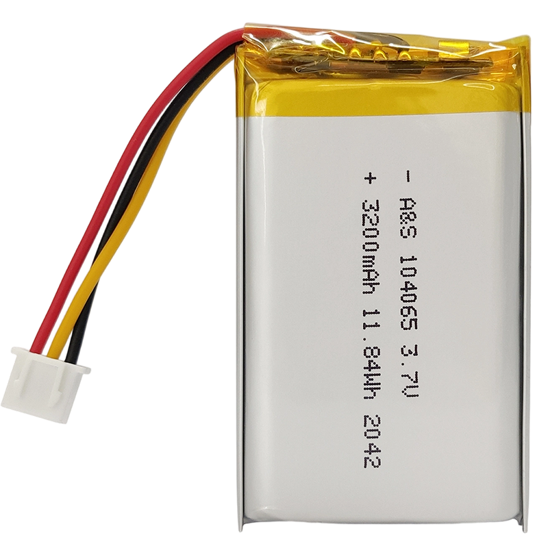 AS104065 3.7V 3200mAh Lithium Polymer Battery 500 Deep Cycles