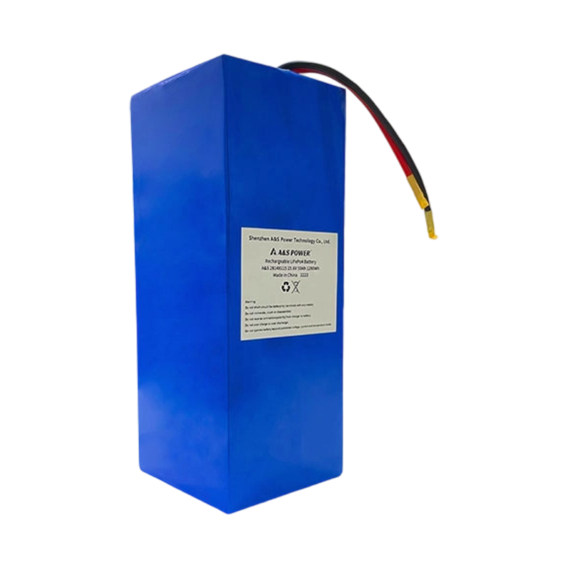 AS Power 25.6V 50Ah Lifepo4 Rechargeable Battery Pack
