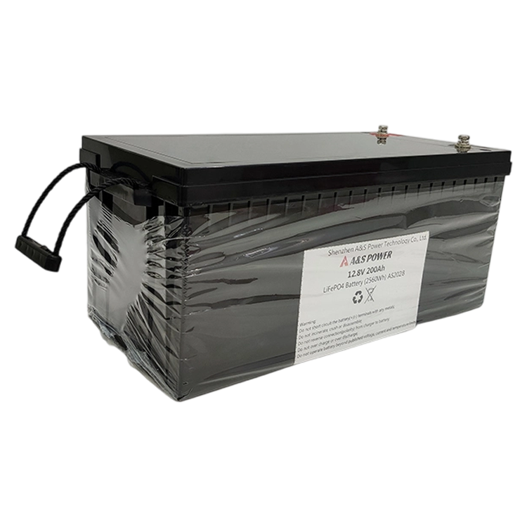 AS Power 12.8v 200Ah Lifepo4 Rechargeable Battery Pack