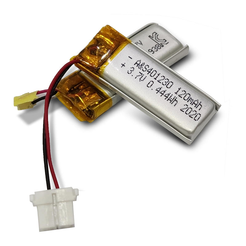 AS401230 3.7V 120mAh Li Polymer Battery