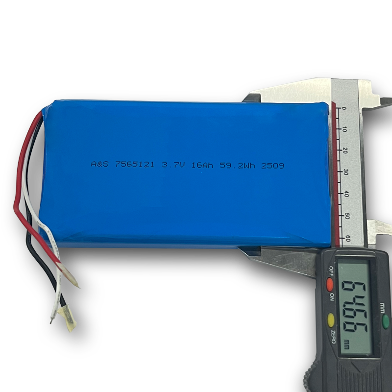 AS7565121 3.7V 16Ah Lithium Polymer Battery Customizable Battery Packs