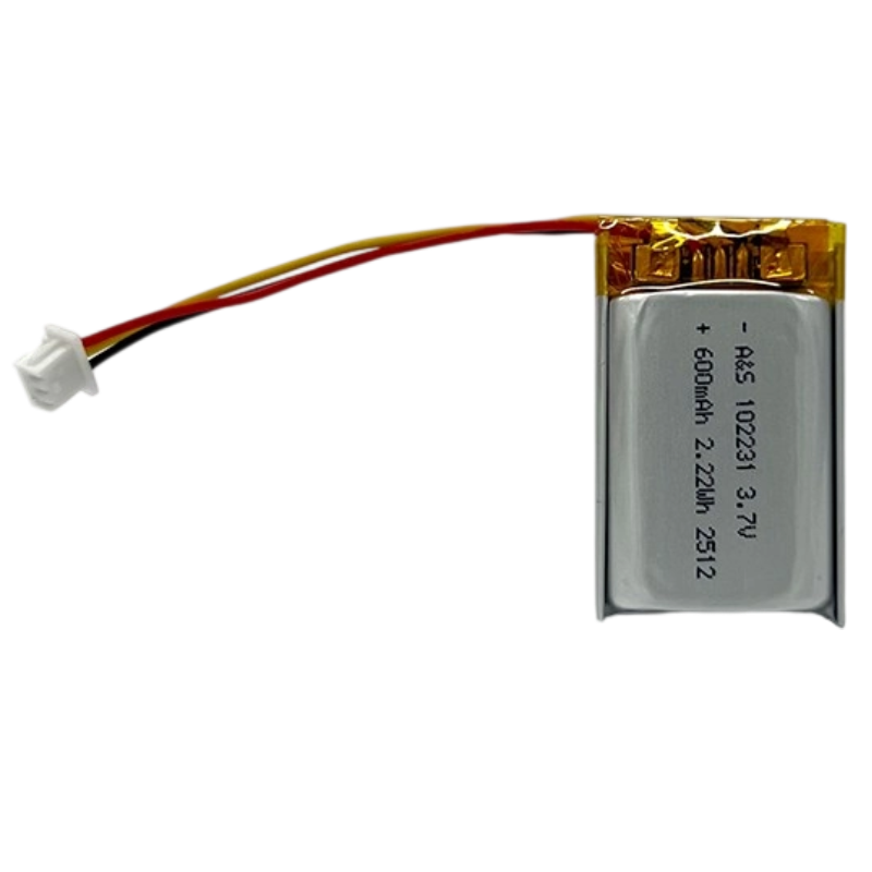 AS102231 3.7V 600mAh Lithium Polymer Battery
