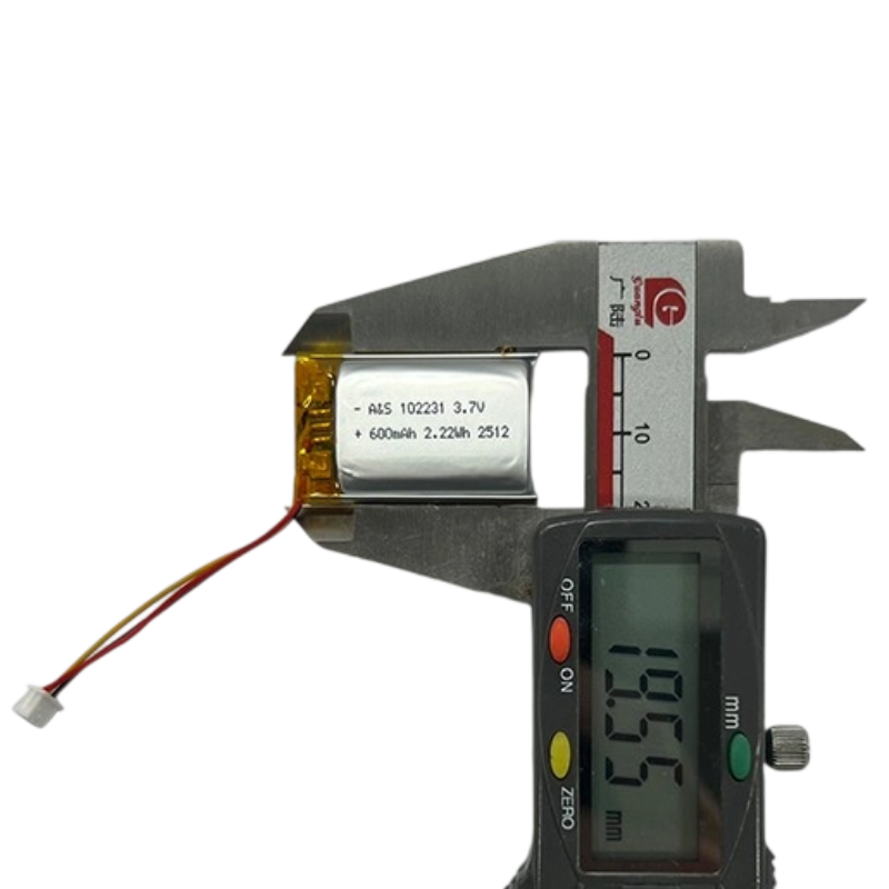 AS102231 3.7V 600mAh Lithium Polymer Battery