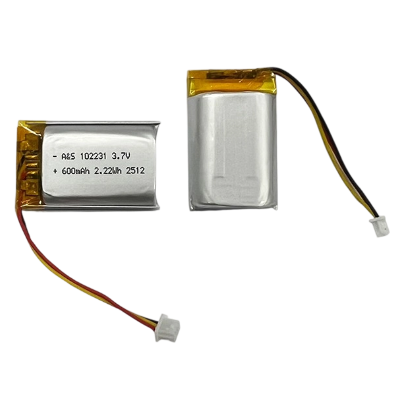AS102231 3.7V 600mAh Lithium Polymer Battery