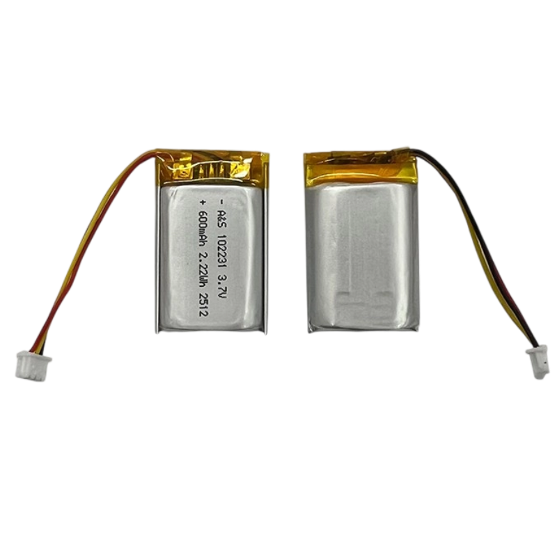 AS102231 3.7V 600mAh Lithium Polymer Battery