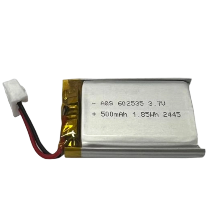 AS602535 3.7V 500mAh Rechargeable LiPo Battery