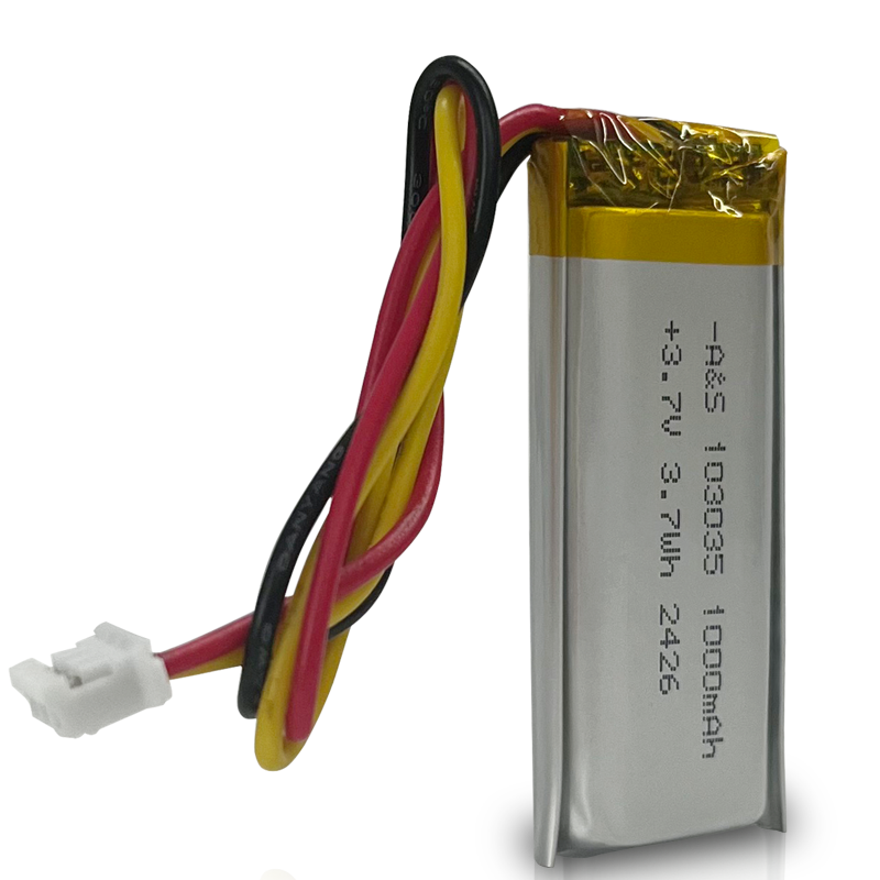AS103035 3.7V 1000mAh Lithium Polymer Battery