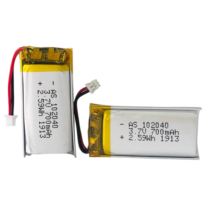 AS102040 3.7V 700mAh Lithium Polymer Battery