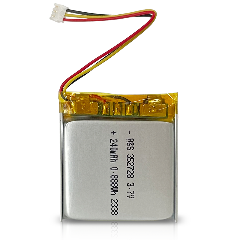 AS352728 3.7V 240mAh Li-Polymer Batteries