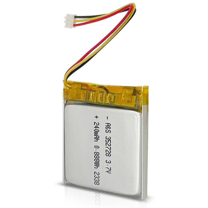 AS352728 3.7V 240mAh Li-Polymer Batteries