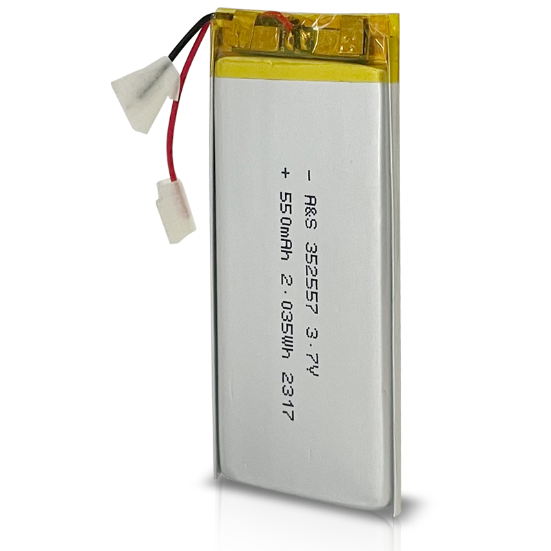 AS352557 3.7V 550mAh Lithium Polymer Battery