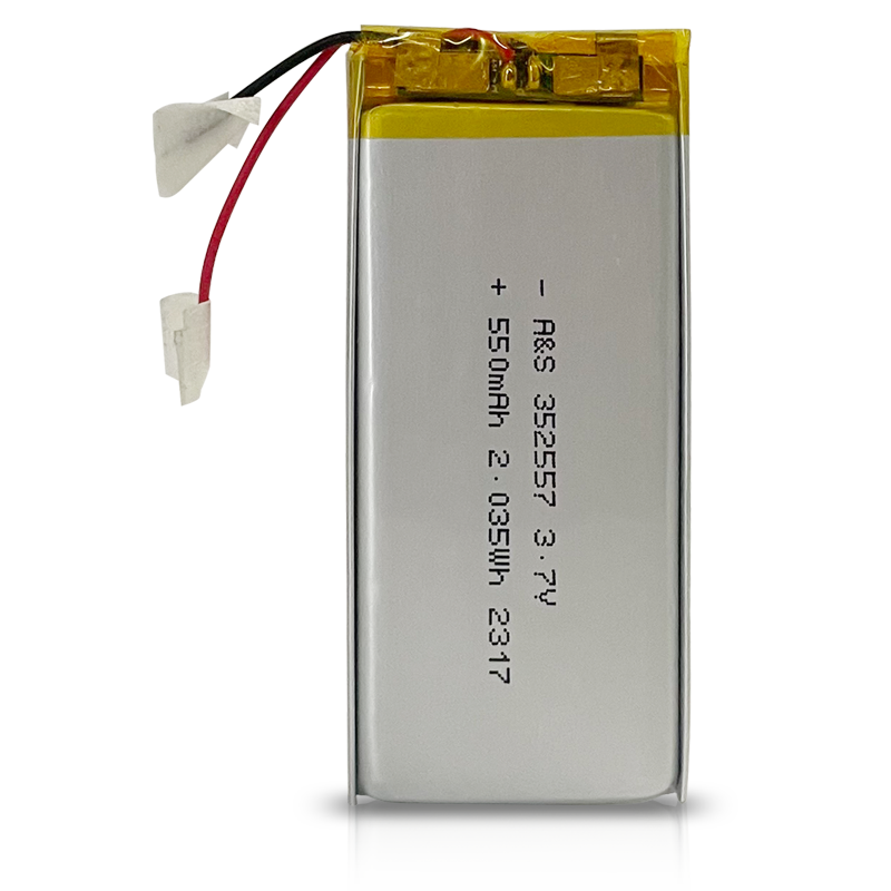 AS352557 3.7V 550mAh Lithium Polymer Battery