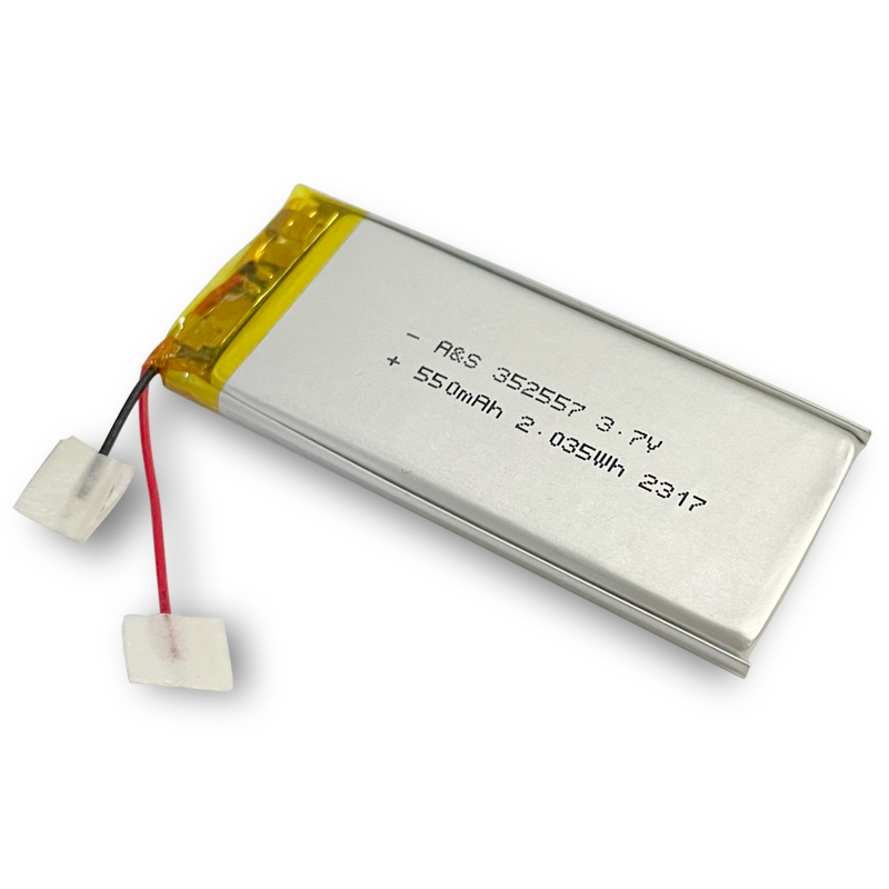 AS352557 3.7V 550mAh Lithium Polymer Battery