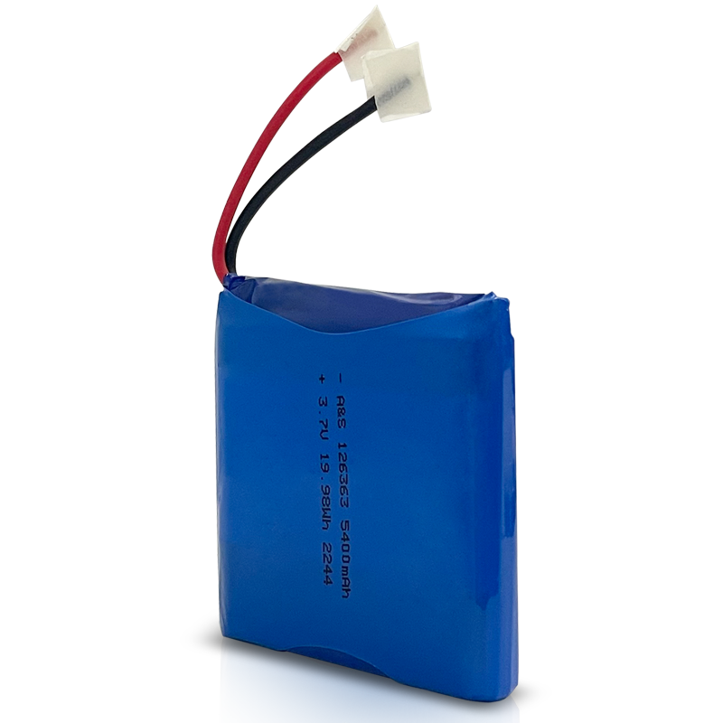 AS126363 3.7V 5400mAh LiPo Battery Packs