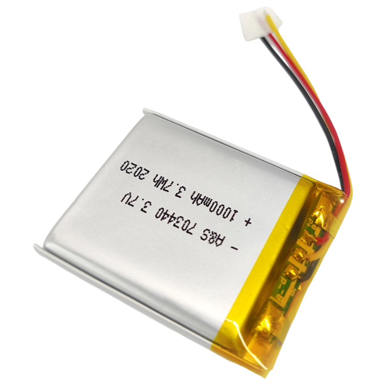 AS703440 3.7V 1000mAh Lithium Polymer Battery