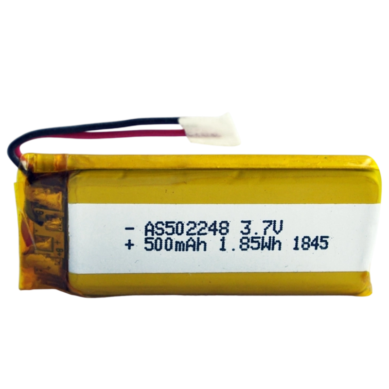 AS502248 3.7V 500mAh Lithium Polymer Battery