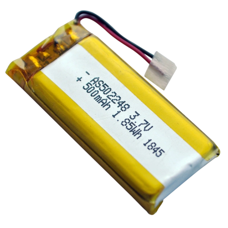 AS502248 3.7V 500mAh Lithium Polymer Battery