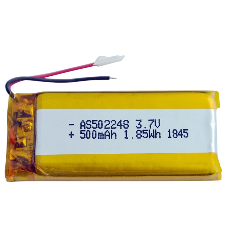 AS502248 3.7V 500mAh Lithium Polymer Battery