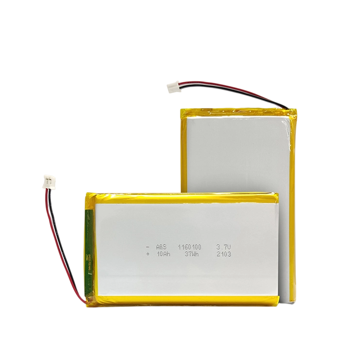 AS1160100 3.7V 10Ah Lithium Polymer Battery
