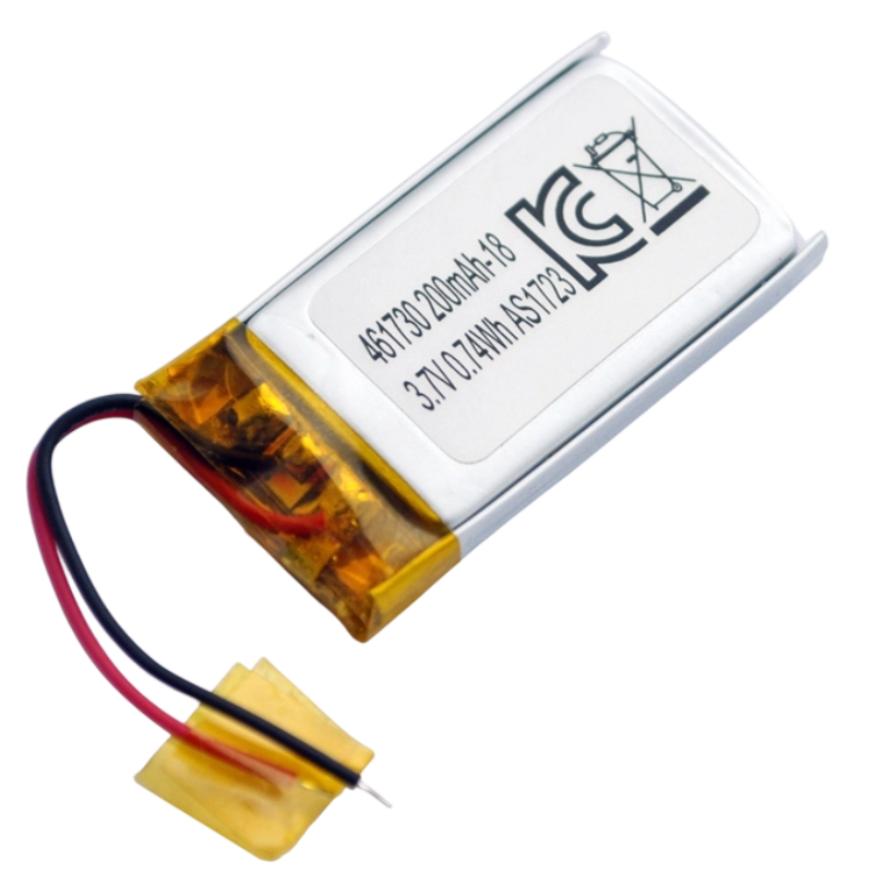 AS461730 3.7V 200mAh Lithium Polymer Battery
