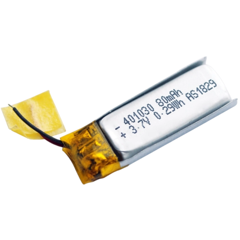 AS401030 3.7V 80mAh LiPo Battery