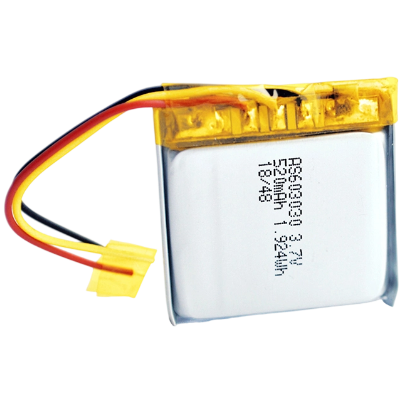 AS603030 3.7v 520mAh Lithium Polymer Battery