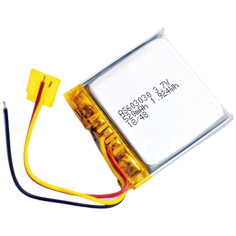AS603030 3.7v 520mAh Lithium Polymer Battery