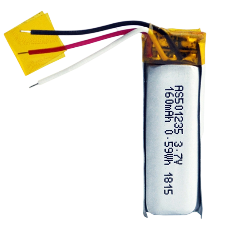 AS501235 3.7V 160mAh Lithium Polymer Battery