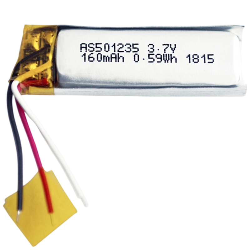 AS501235 3.7V 160mAh Lithium Polymer Battery