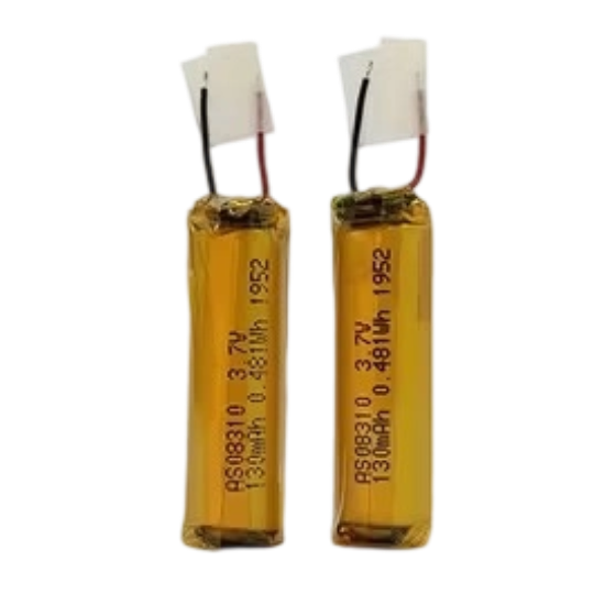 AS08310 3.7v 130mAh Small Capacity Li-Polymer Battery