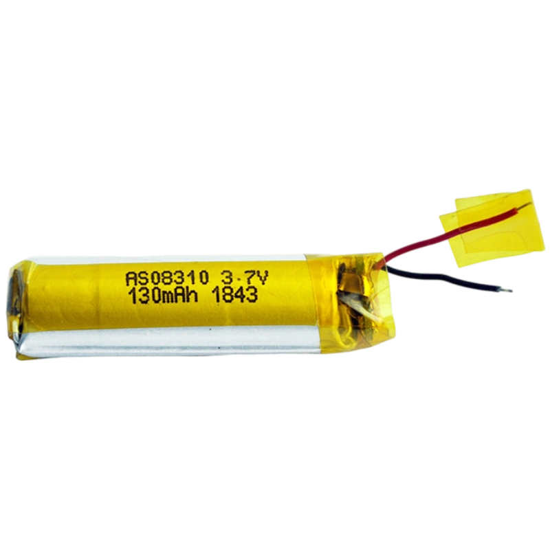 AS08310 3.7v 130mAh Small Capacity Li-Polymer Battery