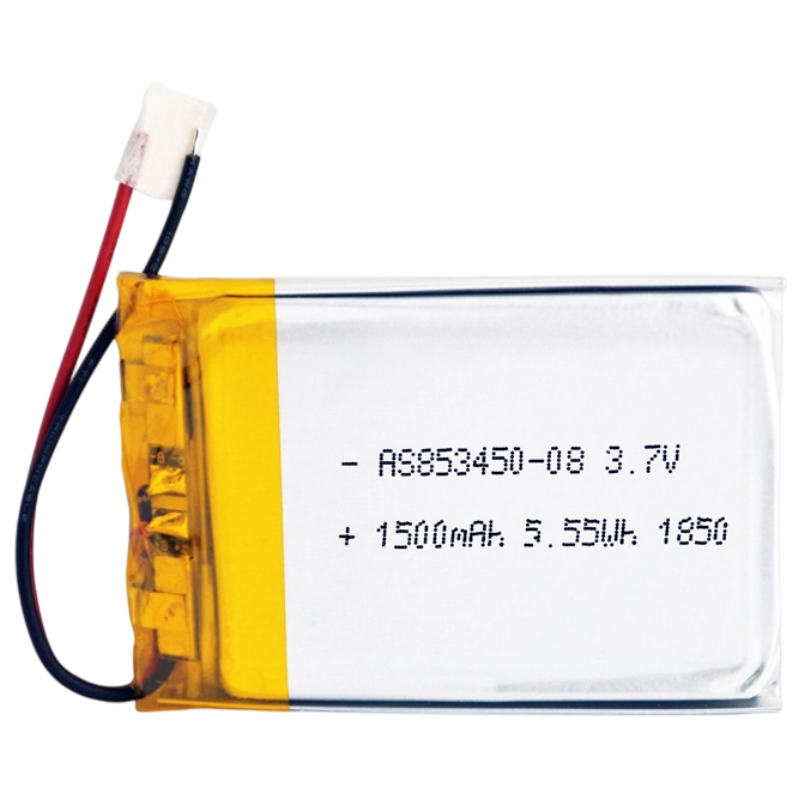 AS853450 3.7V 1500mAh Lithium Polymer Battery