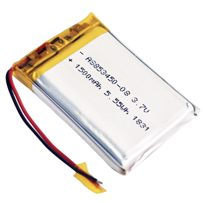 AS853450 3.7V 1500mAh Lithium Polymer Battery