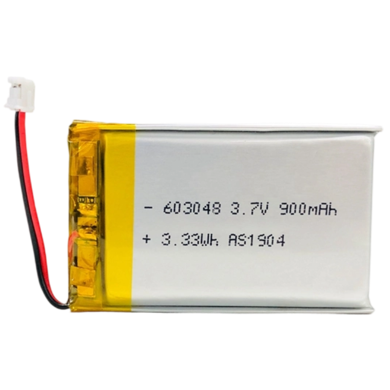 AS603048 3.7V 900mAh Rechargeable LiPo Battery