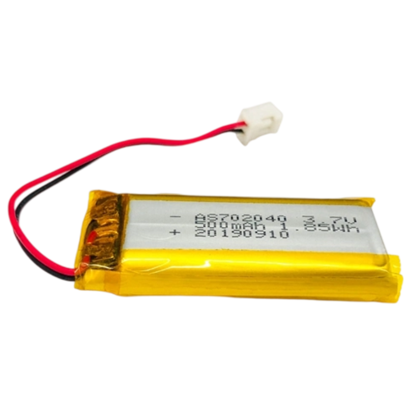 AS702040 3.7V 500mAh Lithium Polymer Battery