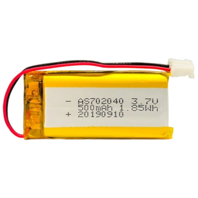 AS702040 3.7V 500mAh Lithium Polymer Battery