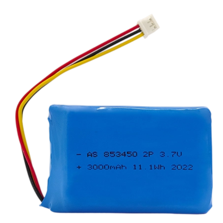 AS853450 2P 3.7V 3000mAh Lithium Polymer Battery