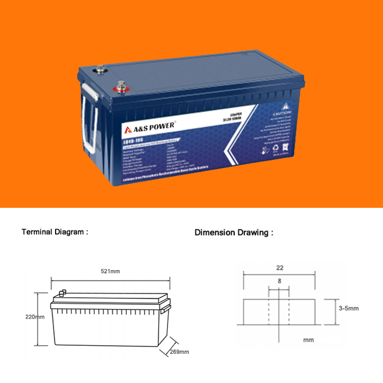 AS Power 48v 50Ah Lifepo4 Rechargeable Battery Pack